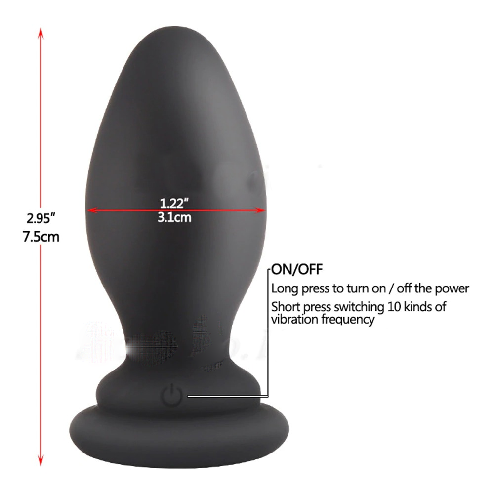 Vibrating Fox Tail with Wireless Remote / Anal Plug Vibratorfor Women / Adult Silicone Sex Toy - EVE's SECRETS
