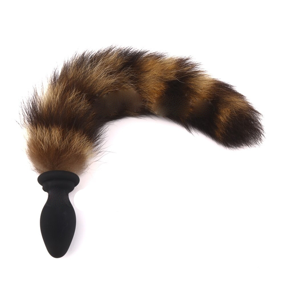 Vibrating Fox Tail with Wireless Remote / Anal Plug Vibratorfor Women / Adult Silicone Sex Toy - EVE's SECRETS