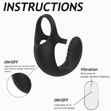 Vibrating Penis Massager For Men / Scrotum Male Massager / Testicle Bondage Vibrators - EVE's SECRETS