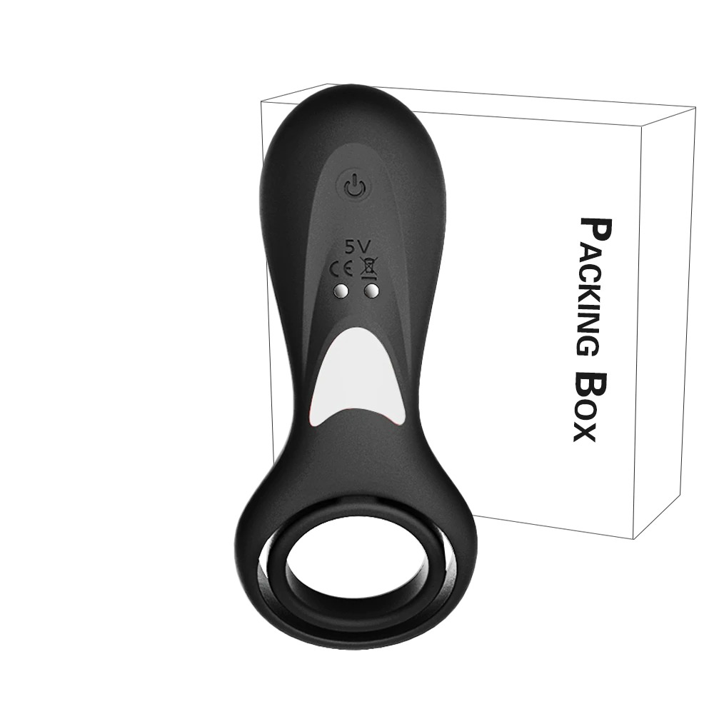 Vibrating Penis Ring / Delay Ejaculation & Clitoris G spot Stimulation / Sex Toys for Couple - EVE's SECRETS