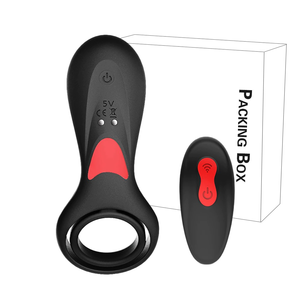 Vibrating Penis Ring / Delay Ejaculation & Clitoris G spot Stimulation / Sex Toys for Couple - EVE's SECRETS