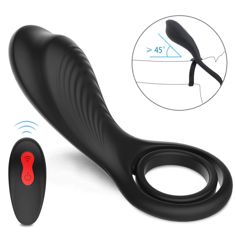 Vibrating Penis Ring / Delay Ejaculation & Clitoris G spot Stimulation / Sex Toys for Couple - EVE's SECRETS