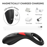 Vibrating Penis Ring / Delay Ejaculation & Clitoris G spot Stimulation / Sex Toys for Couple - EVE's SECRETS