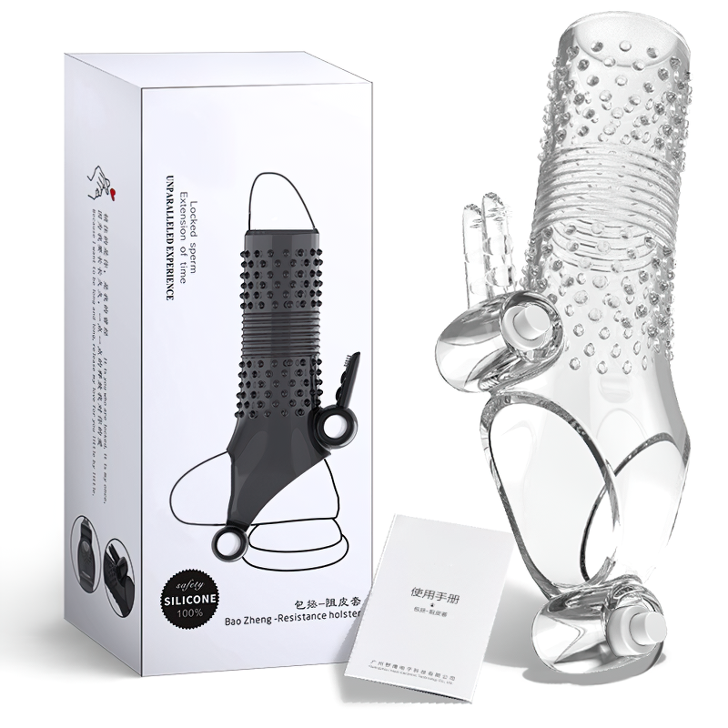 Vibrating Penis Stimulator Ring / G-Spot Ejaculation Dick Sleeve Stimulator - EVE's SECRETS