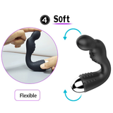 Vibrating Prostate Silicone Massager / Men's Anal Plug with USB Charge / Anal Sex Toys - EVE's SECRETS