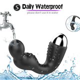 Vibrating Prostate Silicone Massager / Men's Anal Plug with USB Charge / Anal Sex Toys - EVE's SECRETS