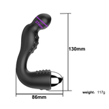 Vibrating Prostate Silicone Massager / Men's Anal Plug with USB Charge / Anal Sex Toys - EVE's SECRETS