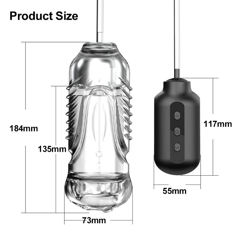 Vibrating Sex Toy For Men / Male Masturbator Penis Trainer / Ejaculation Delay Stimulate Massager - EVE's SECRETS