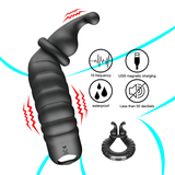 Vibrating Silicone Penis Ring / Chastity Male Silicone Penis Stretcher / Sex Toy For Men - EVE's SECRETS