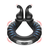 Vibrating Silicone Penis Ring / Chastity Male Silicone Penis Stretcher / Sex Toy For Men - EVE's SECRETS