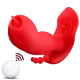 3 in 1 Wireless Double Penetration Vibrator / Anal G-Spot Clit Stimulator / Adult Sex Toys for Women