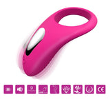 Vibrator Sex Toys for Men / Male Wearable Vibrating Penis Ring / Pump Scrotum Stimulator - EVE's SECRETS
