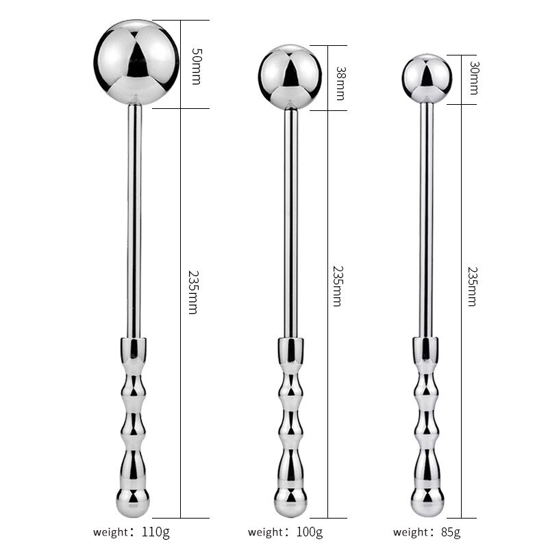 Wand Male Prostate Massage / Double Dildo for Vagina Stimulation / Metal Anal Plug Butt - EVE's SECRETS