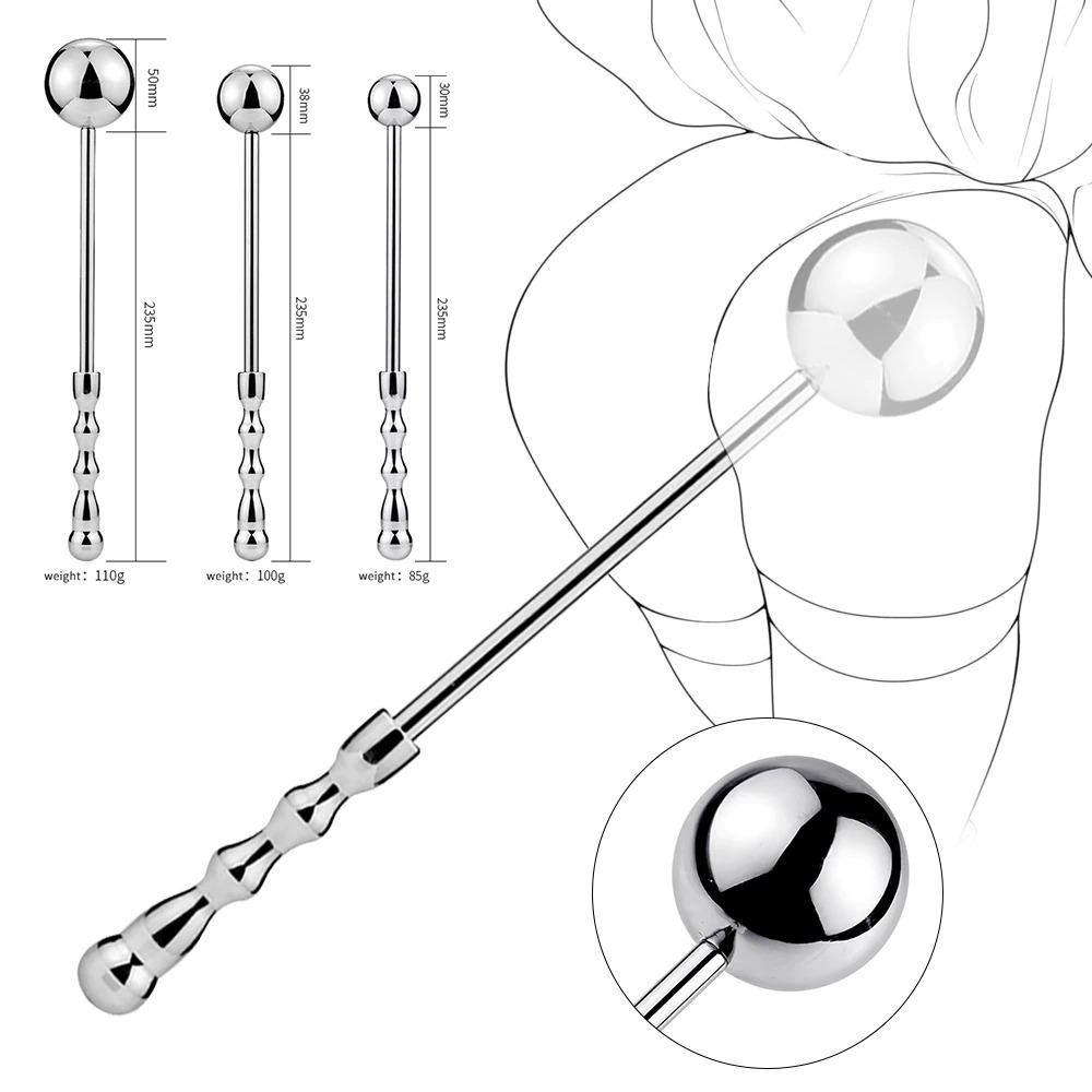 Wand Male Prostate Massage / Double Dildo for Vagina Stimulation / Metal Anal Plug Butt - EVE's SECRETS