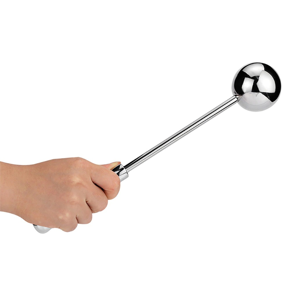 Wand Male Prostate Massage / Double Dildo for Vagina Stimulation / Metal Anal Plug Butt - EVE's SECRETS