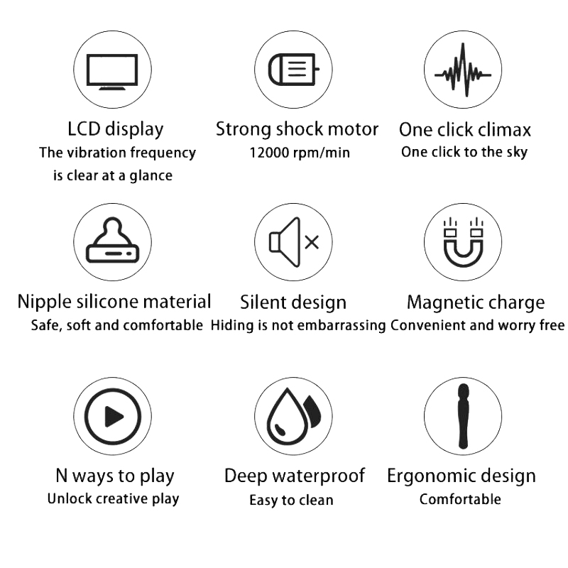 Wand Vibrators for Women / Adult Female Clitoral Massager / Dildo Sex Toys - EVE's SECRETS