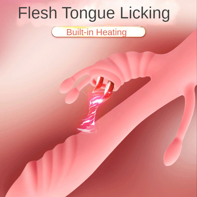 Warming Rabbit Vibrator for Women / Female Masturbator with Double Penetration Function - EVE's SECRETS