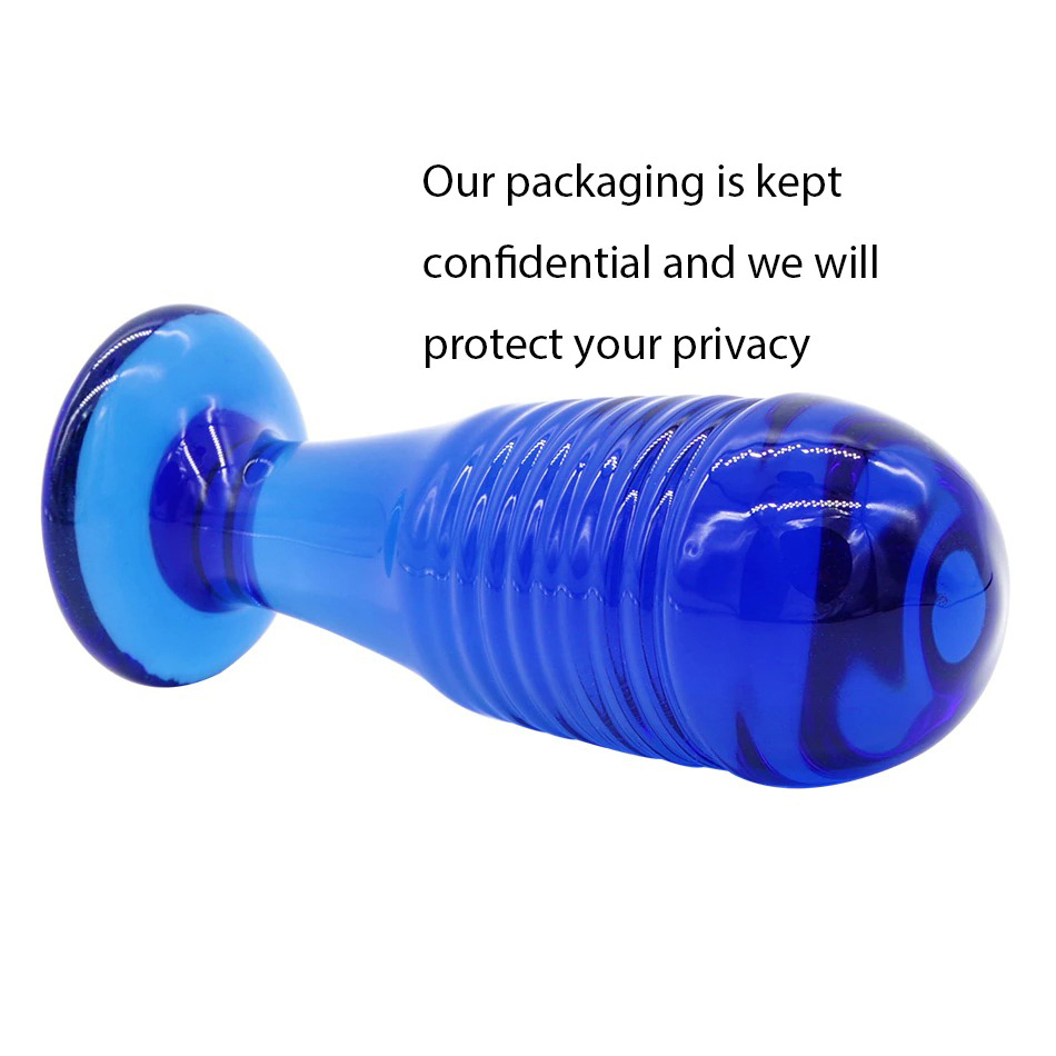 Waterproof Crystal Glass Anal Plug Dildos / Adult Anal Butt Plug / Sex Toy for Gift - EVE's SECRETS