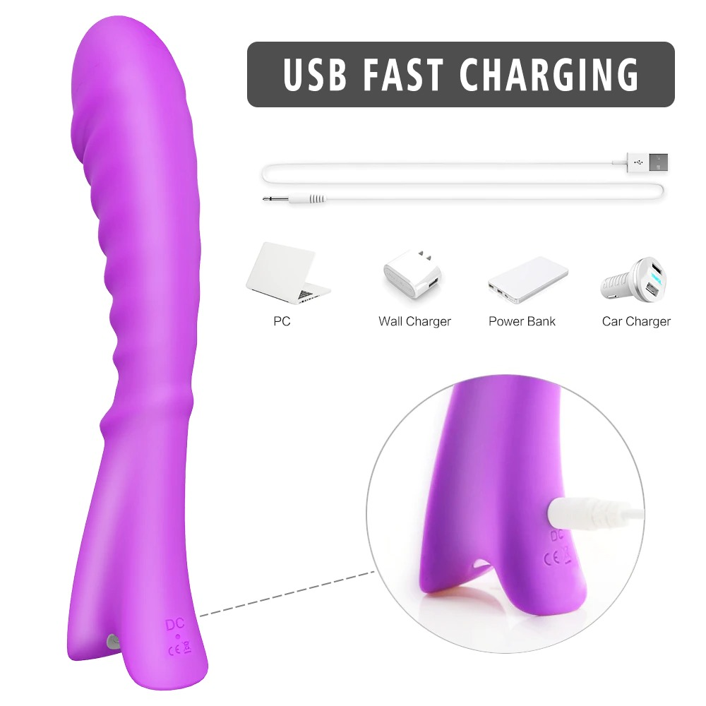 Waterproof Powerful Wand Vibrator for Women / Adult Silicone Clitoris Stimulator / Sex Toy Dildo - EVE's SECRETS