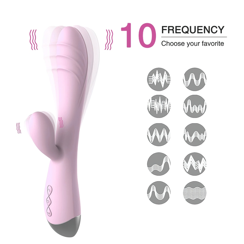 Waterproof Rabbit Vibrator With Double Motor For Women / Sex Toy For Clitoris Stimulator - EVE's SECRETS