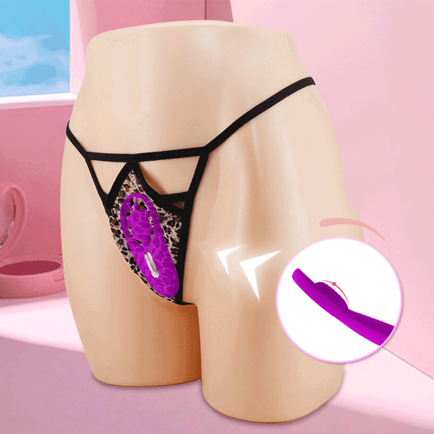 Wireless Clitoral Butterfly Vibrator / Women's G-Spot Stimulator with Remote Control - EVE's SECRETS