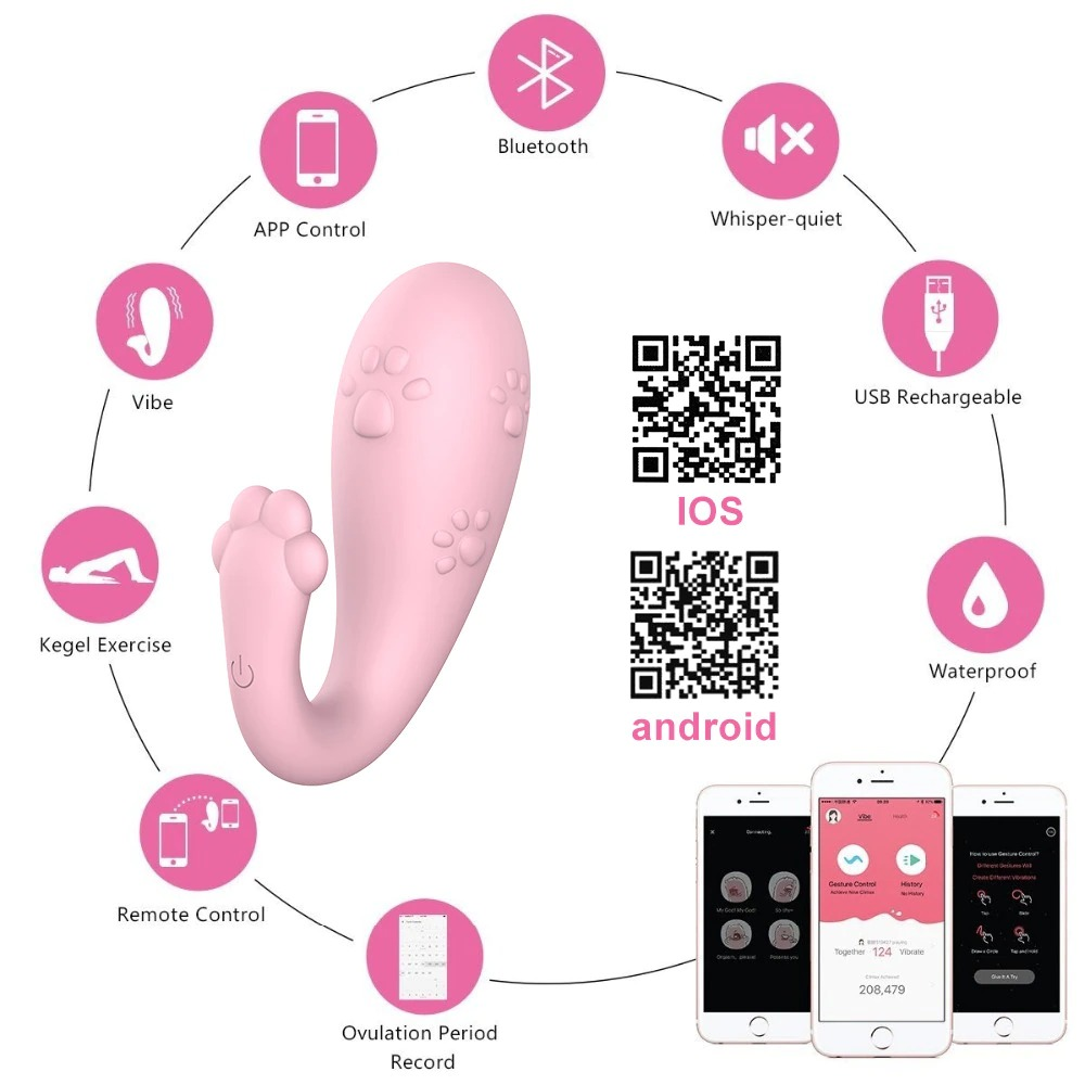 Wireless Controlled Silicone Vibrating Egg / Massage G-Spot Vibrator - EVE's SECRETS
