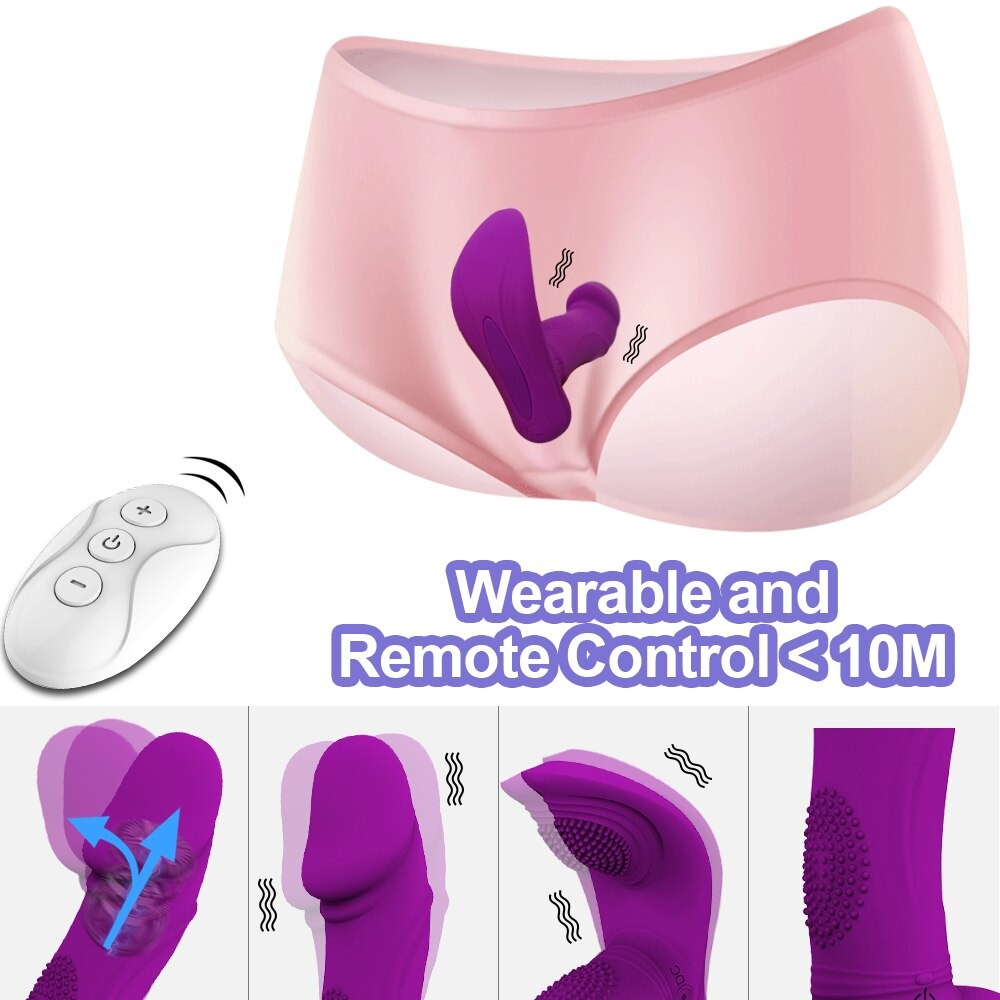 Wireless Dildo Vibrator for Women Adult / Clitoris Stimulator with Remote Control - EVE's SECRETS