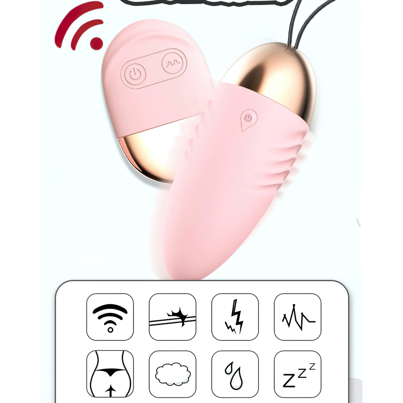 Wireless Jump Egg Vibrator For Women / Remote Control Adult Body Massager - EVE's SECRETS