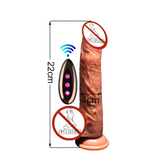 Wireless Squirming Vibrating Dildos / Silicone Realistic Penis / Electric Sex Toys - EVE's SECRETS