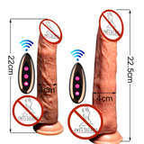 Wireless Squirming Vibrating Dildos / Silicone Realistic Penis / Electric Sex Toys - EVE's SECRETS