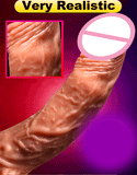 Wireless Squirming Vibrating Dildos / Silicone Realistic Penis / Electric Sex Toys - EVE's SECRETS