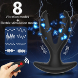 Wireless Remote Anal Dilator / Electric Shock Male Prostate Massager / Unisex Silicone Sex Toys - EVE's SECRETS