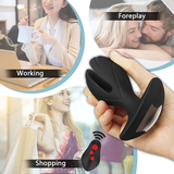 Wireless Remote Anal Dilator / Electric Shock Male Prostate Massager / Unisex Silicone Sex Toys - EVE's SECRETS