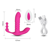 Wireless Remote Automatic Thrusting Dildo / G-Spot Clitoris Stimulator Vibrator For Women - EVE's SECRETS