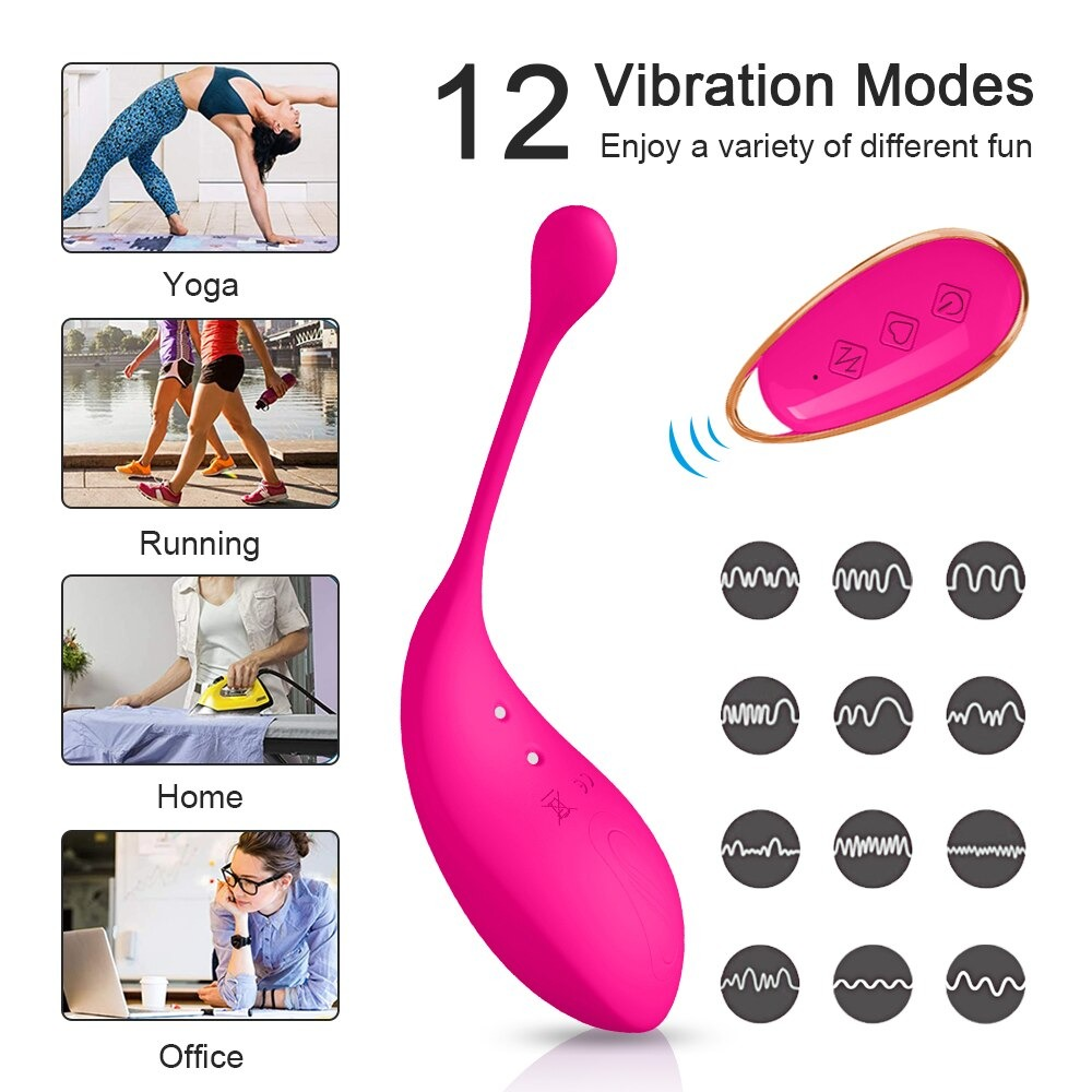 Wireless Remote Control Vibrating Egg / Sex Toys For Women / Female G-Spots Clitoris Stimulator - EVE's SECRETS
