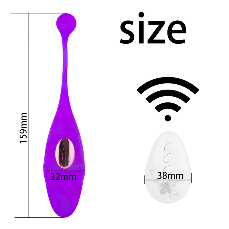 Wireless Remote Control Women's Vibrator / G-Spot Clitoris Stimulator / Sex Toy For Women - EVE's SECRETS