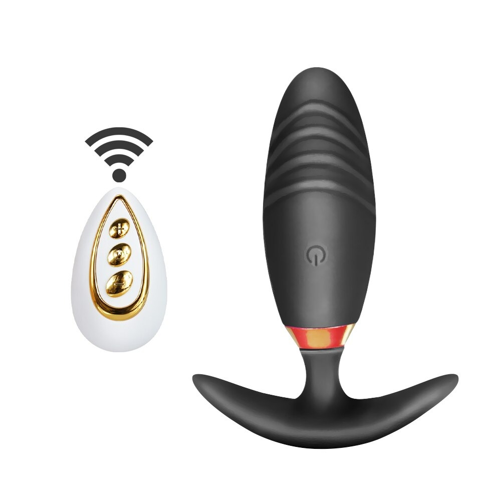 Wireless Remote Controlled Anal Vibrator For Women and Men / Large Prostate Massager Anal Plug - EVE's SECRETS