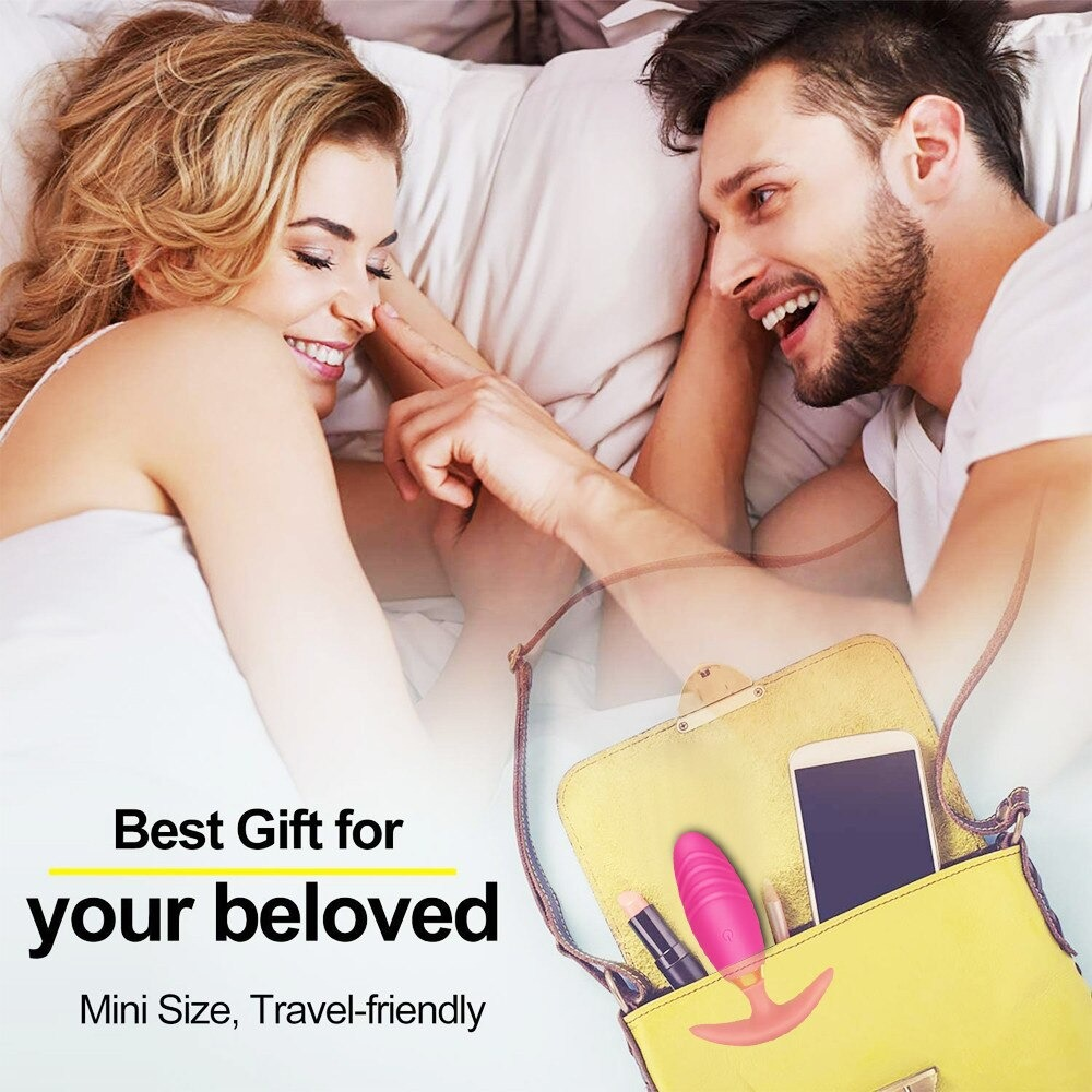 Wireless Remote Controlled Anal Vibrator For Women and Men / Large Prostate Massager Anal Plug - EVE's SECRETS