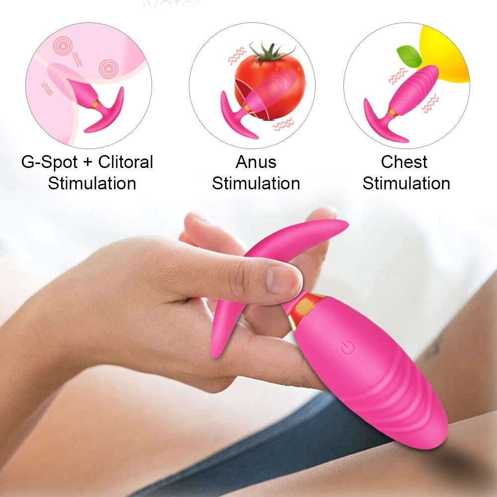 Wireless Remote Controlled Anal Vibrator For Women and Men / Large Prostate Massager Anal Plug - EVE's SECRETS
