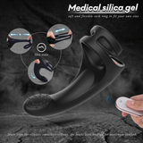 Wireless Remote Penis and Perineum Massager with Cоск Rings / G-Spot Vibrator / Prostate Stimulator - EVE's SECRETS