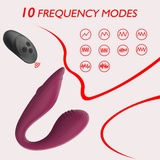 Wireless Sex Toys For Couple / USB Charger Female Dildo / Vibrating G-Spot Clitoris Stimulator - EVE's SECRETS