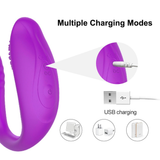Wireless Silicone Double Stimulator / Adult Vibrator for Women / Rechargeable Sex Toy - EVE's SECRETS