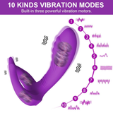 Wireless Vibrator Dildo for Couples / Remote Control Sex Toy / Stimulator Clitoris and Penis - EVE's SECRETS