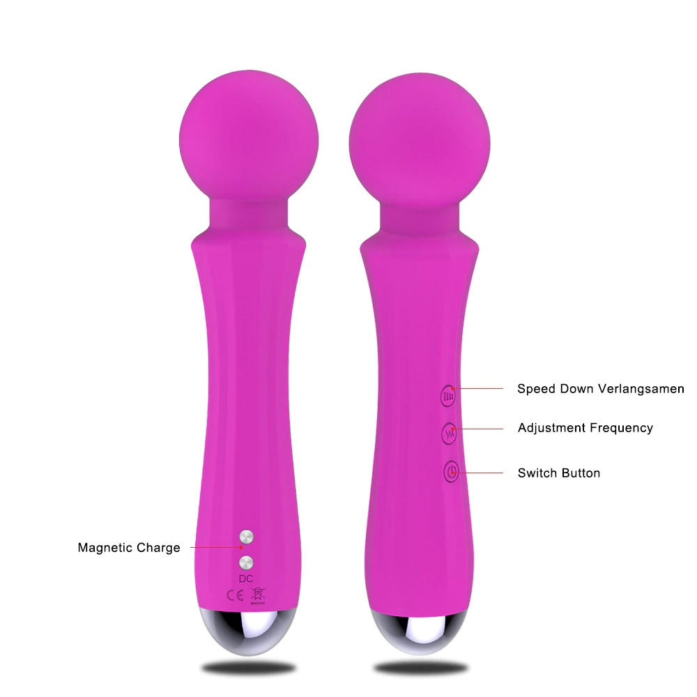 Woman's Clitoris Stimulator / Adults G-Spot Vibrating Dildo / Sex Toy Wand - EVE's SECRETS