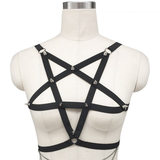 Women Bra Body Bondage Pentagram Harness / Mystery Style Accessories