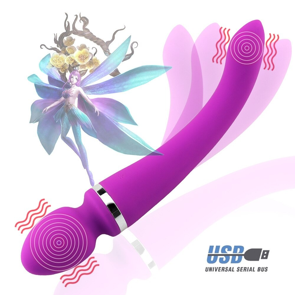 Women G-Spot Vibrator with Dual-Headed / Female Induction Masturbation / Adult Flirting Sex Toy - EVE's SECRETS