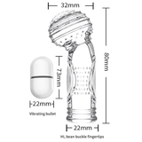 Women Powerful Clitoris Stimulator / G-Spot Finger Vibrator for Ladies / Sex Toy Masturbator - EVE's SECRETS