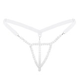 Women Sexy Pearl Mini Slip Tanga Panties / Thong Sissy Hot T-Back Nightwear Underwear - EVE's SECRETS
