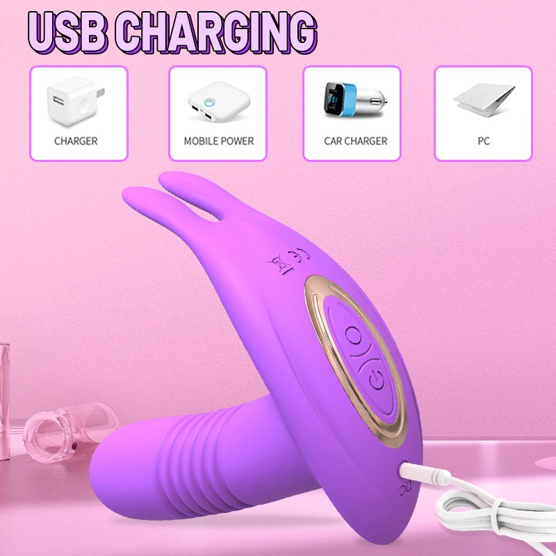 Women Vibrator with Remote Control / Wearable Dildo Vagina Massager / Female Clitoral Masturbator - EVE's SECRETS