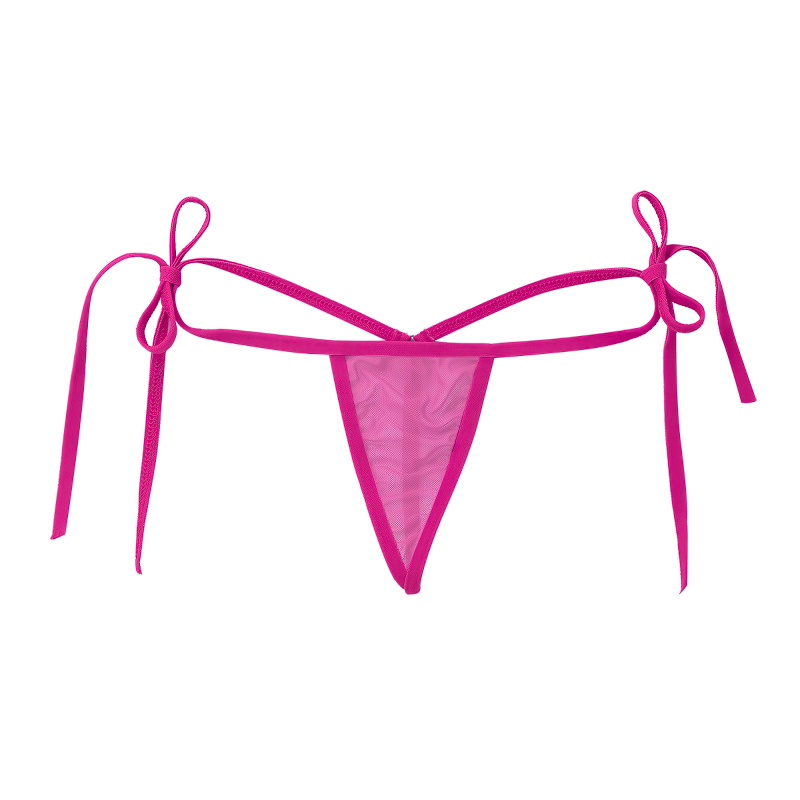 Women's Adult Erotic Underwear / See-Through Lingerie Low Rise Micro Panties - EVE's SECRETS